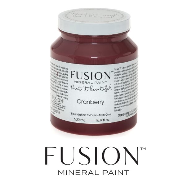 Cranberry Fusion Mineral Paint - ARTSANS