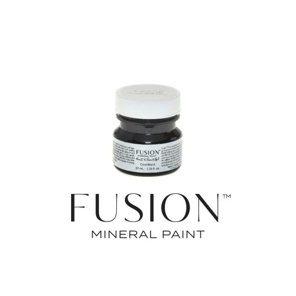 Coal Black 37ml Fusion Mineral Paint