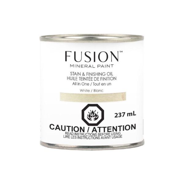Fusion Stain and Finishing Oil White - ARTSANS